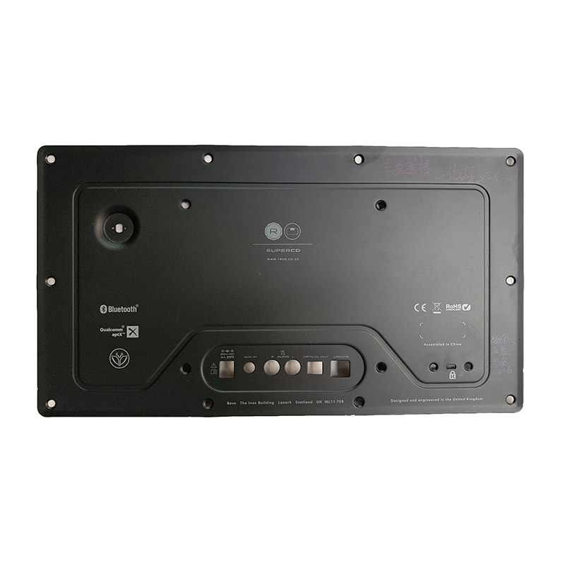 Audio back panel