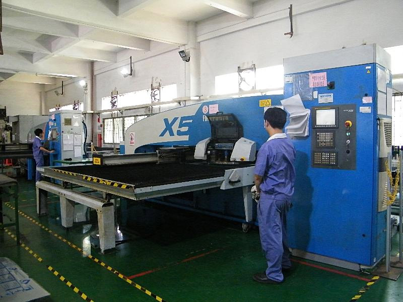 Sheet metal equipment